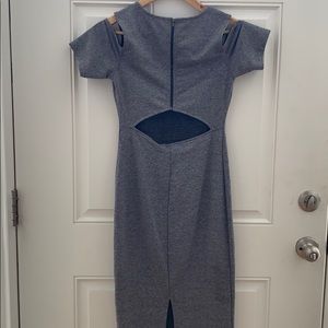Grey party dress